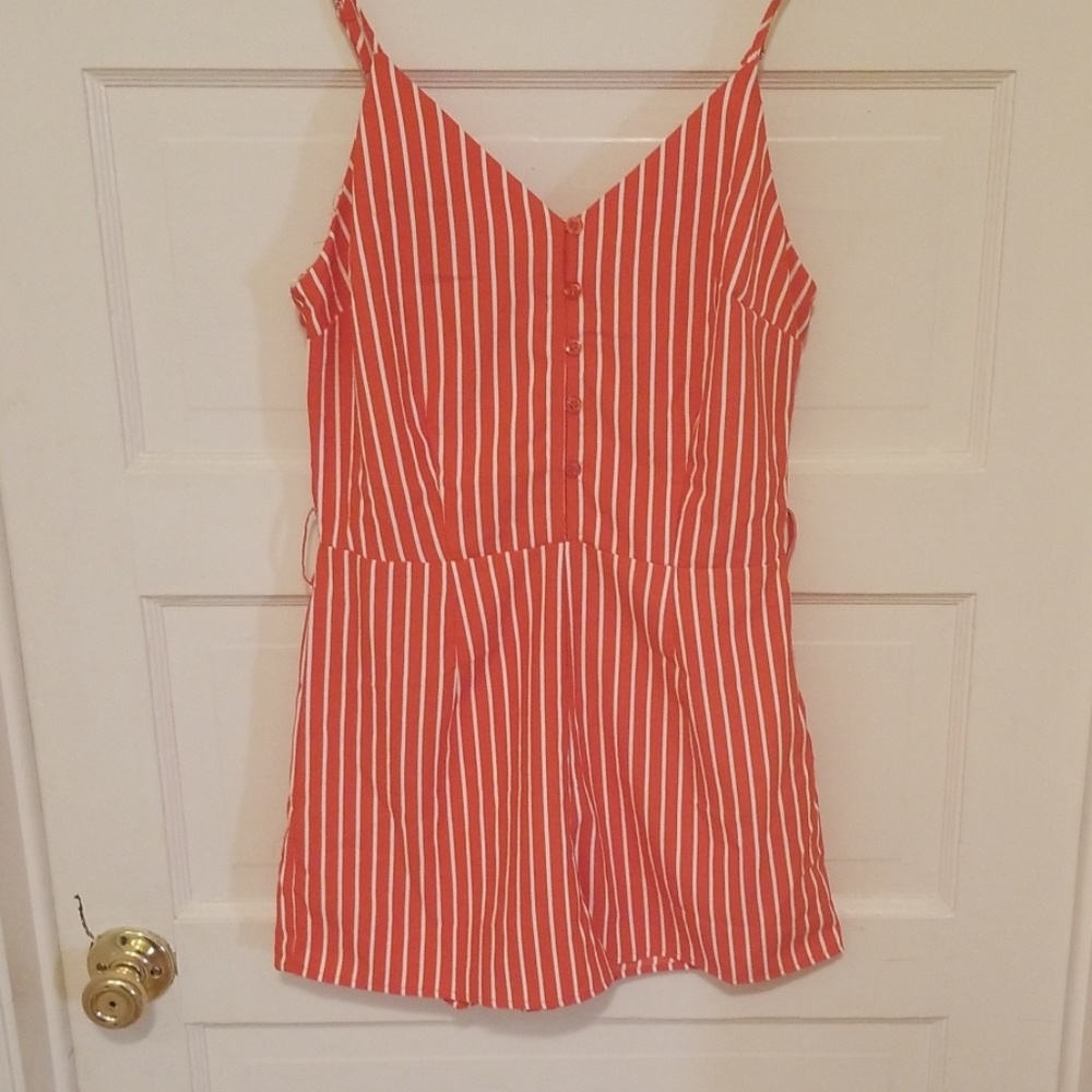 Stripped Romper